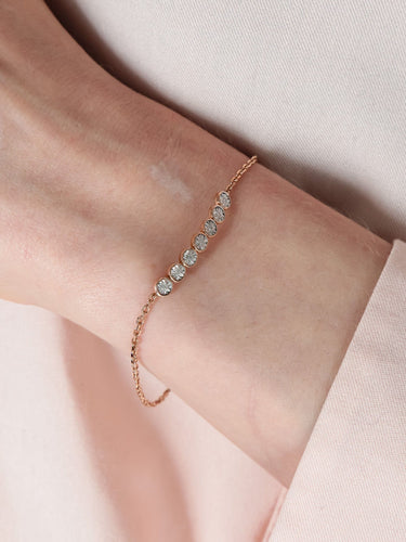 Bracelet Bracelet Lucky One chaîne diamants 58 Facettes