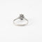 Bague Bague or blanc, diamants & saphirs 58 Facettes
