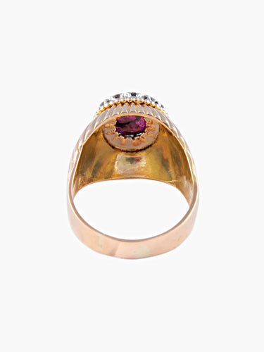 Bague 60 Bague Drapée Rubis 58 Facettes