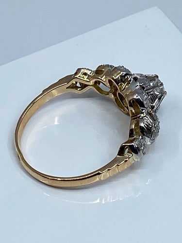 Bague Bague jonc rubanné diamants 58 Facettes