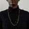 Collier Collier sautoir filigrane or jaune 18k 58 Facettes