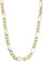 Collier CHAINE MAILLE FIGARO ALTERNÉE 58 Facettes 042441