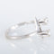 Bague 56 Bague Toi & Moi Art Déco Diamants 58 Facettes 8392