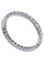 Bague 65 Alliance en or blanc, diamants 58 Facettes 061731