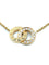 Collier PIAGET. Collection Possession, pendentif or rose et diamants 58 Facettes