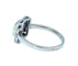 Bague Bague Art Déco platine, diamants et saphirs calibrés 58 Facettes