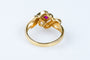 Bague 53 Bague en or massif 58 Facettes 111-215263-43