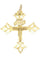 Pendentif CROIX D'ABBESSE 58 Facettes 060471