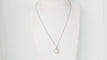 Collier Collier pendentif cœur en or blanc & diamants 58 Facettes 29969