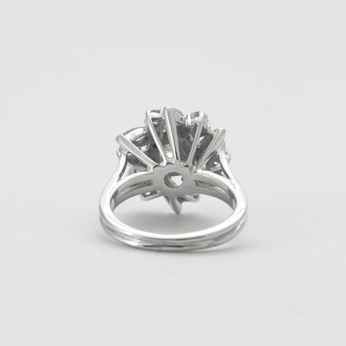 Bague 49 Bague ancienne Or Diamants 58 Facettes