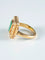 Bague 55 Bague Emeraude et Diamants 58 Facettes