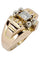 Bague SOLITAIRE DIAMANT ANNÉES 50' 58 Facettes 039221
