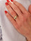 Bague 55 Bague jonc 2 Ors Diamant 58 Facettes 081951