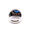 Bague Chevalière  femme Or Saphir Diamants 58 Facettes