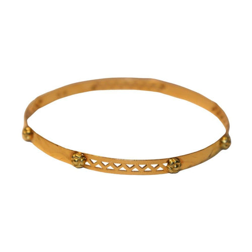 Bracelet 2 Bracelets Or jaune Fleurettes 58 Facettes 11191C