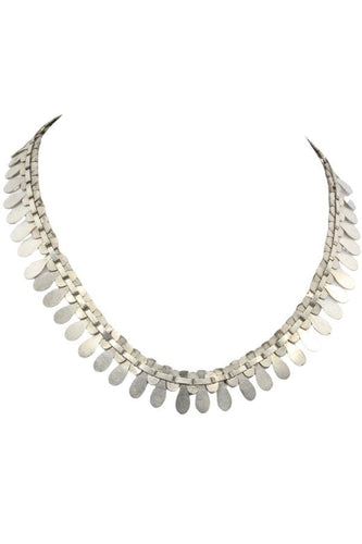 Collier COLLIER ANCIEN ARGENT 58 Facettes 049871