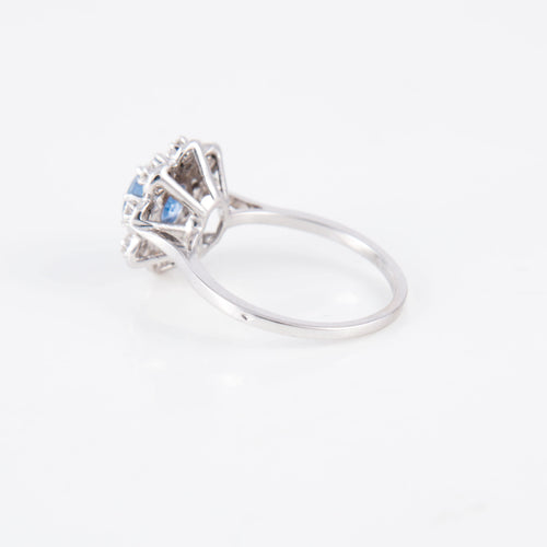 Bague 52 Bague Saphir et diamants 58 Facettes