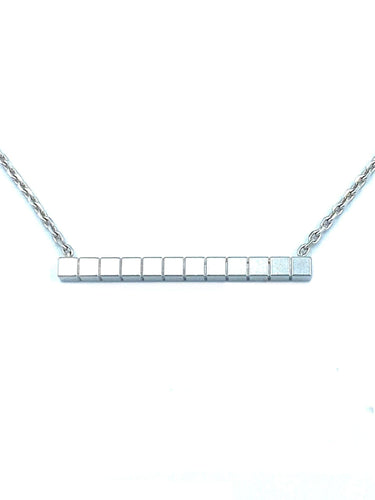Collier CHOPARD. Collier Ice Cube diamants 58 Facettes