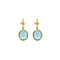 Boucles d'oreilles TIFFANY & Co - Paloma Picasso - Boucles d'oreilles or jaune topazes, Olive Leaf 58 Facettes
