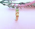Bague 54.5 Bague Pierres fines Or Jaune 58 Facettes AA 1631