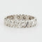 Bague 60 Alliance tour complet Or blanc Diamants 58 Facettes RÉF 12023/17