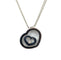 Collier Chopard. Happy Spirit, pendentif or blanc 18K et diamant 58 Facettes