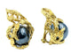 Boucles d'oreilles GILBERT ALBERT. Paire de boucles d’oreilles or jaune et perles interchangeables 58 Facettes