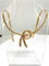 Collier Collier ruban en or jaune rubis et diamants 58 Facettes