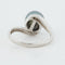 Bague 52 Bague Or blanc Perle Diamants 58 Facettes REF 5032/34