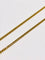 Collier Chaine or jaune 18k maille gourmette 58 Facettes