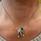 Pendentif Pendentif Broche Or blanc Platine Emeraude Diamants 58 Facettes BRCH-PD-PWGDEM