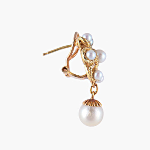 Boucles d'oreilles Boucles d'oreilles Perles 58 Facettes