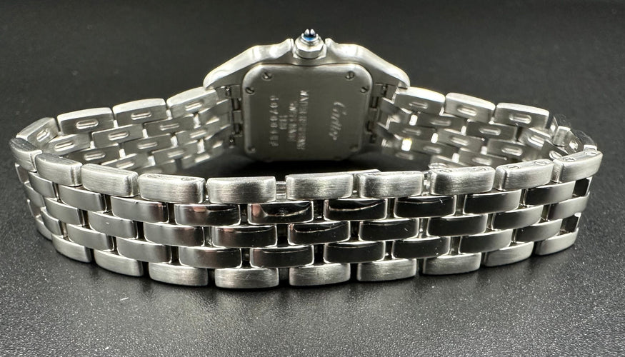 Montre CARTIER.-  Montre Panthère acier PM 58 Facettes