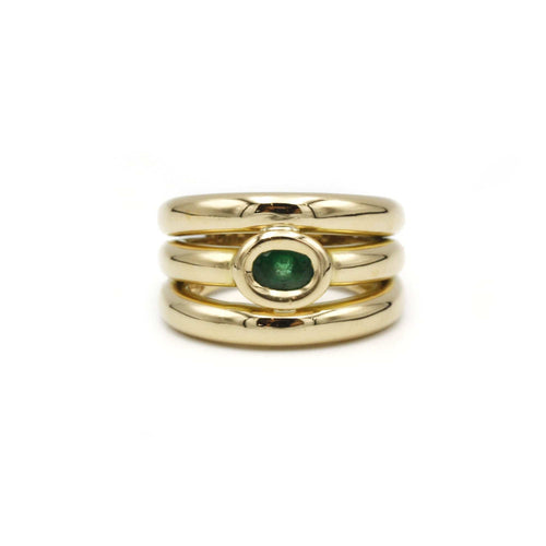 Bague 52 CHAUMET - Bague Emeraude 58 Facettes 230313R
