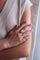 Bague 53 Bague ancienne octogonale OPALE et diamants 58 Facettes 394