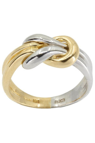 Bague 50.5 BAGUE NŒUD D'HÉRACLÈS 58 Facettes 047191