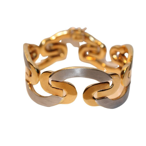 Bracelet Bracelet deux ors Serpentin 58 Facettes 10941