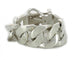 Bracelet HERMÈS. Collection Boucle Sellier, bracelet argent TGM 58 Facettes