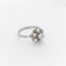 Bague Bague marguerite en or blanc et diamants 58 Facettes 25485