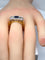 Bague 53 Bague Art Déco Saphir et Diamants 58 Facettes