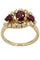 Bague BAGUE MODERNE RUBIS ET DIAMANTS 58 Facettes 051551