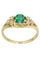 Bague BAGUE MODERNE ÉMERAUDE ET DIAMANTS 58 Facettes 044111