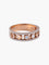 Bague Demi Alliance Or rose, sertie de diamants 58 Facettes