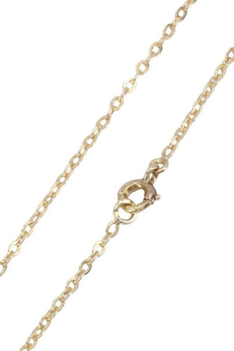 Collier CHAINE MAILLE FORÇAT PLATE 58 Facettes 063171