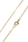 Collier CHAINE MAILLE FORÇAT PLATE 58 Facettes 063171