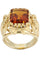 Bague BAGUE ORNEMENTALE CITRINE DE MADÈRE 58 Facettes 046551