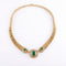 Collier Collier demi parure en or jaune 58 Facettes