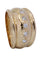 Bague 52 BAGUE JONC DIAMANTS GODRONNÉ 58 Facettes 058121