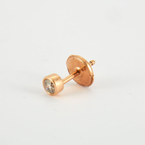 Boucles d'oreilles Boucles d'oreilles en Or rose & diamants 58 Facettes