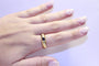 Bague 58 Bague Diamants et Saphir 58 Facettes